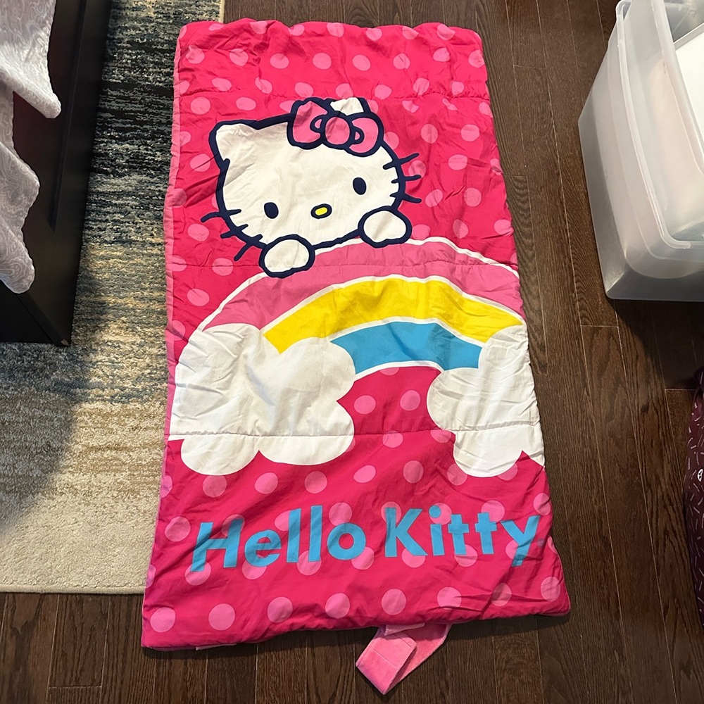 Hello Kitty Pink Sleeping Bag